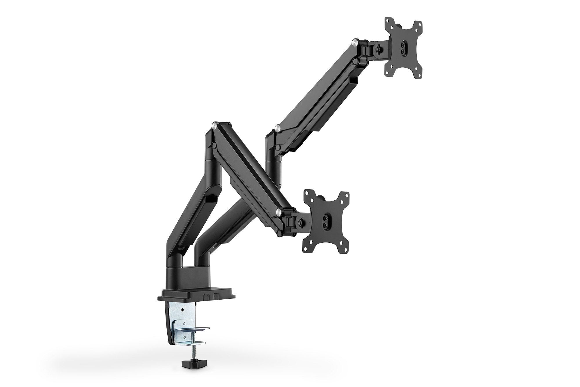DIGITUS Universal Dual Monitor Klemm-Halterung 15-32" 2x 9 kg (max.) schwarz DA-90395