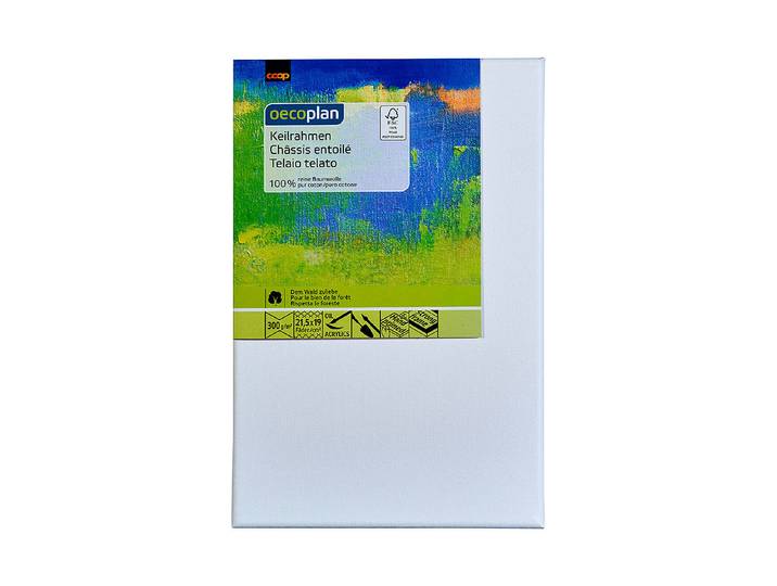 Oecoplan Keilrahmen Weiss 30 × 20 cm