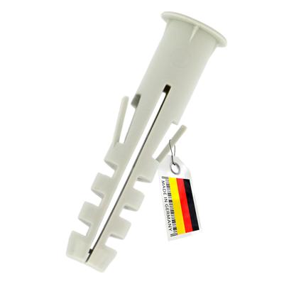 PRIOstahl Dübel Spreizdübel mit Kragen 20 Stück Größe: 10 x 50mm aus PE-Qualität