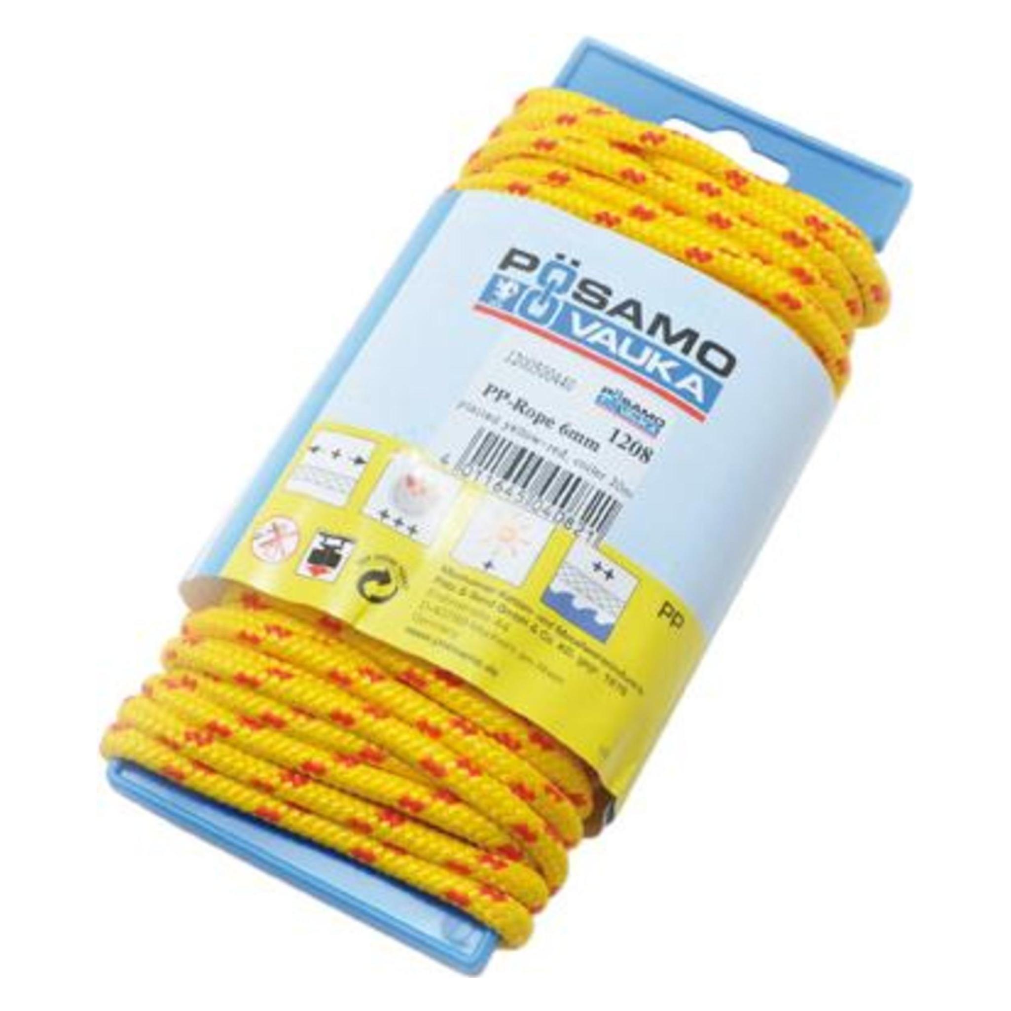 Magni PP-Seil gefl. grün/gelb 5,0mmx20m auf Lg-Haspel (20 m) (4011645040838)