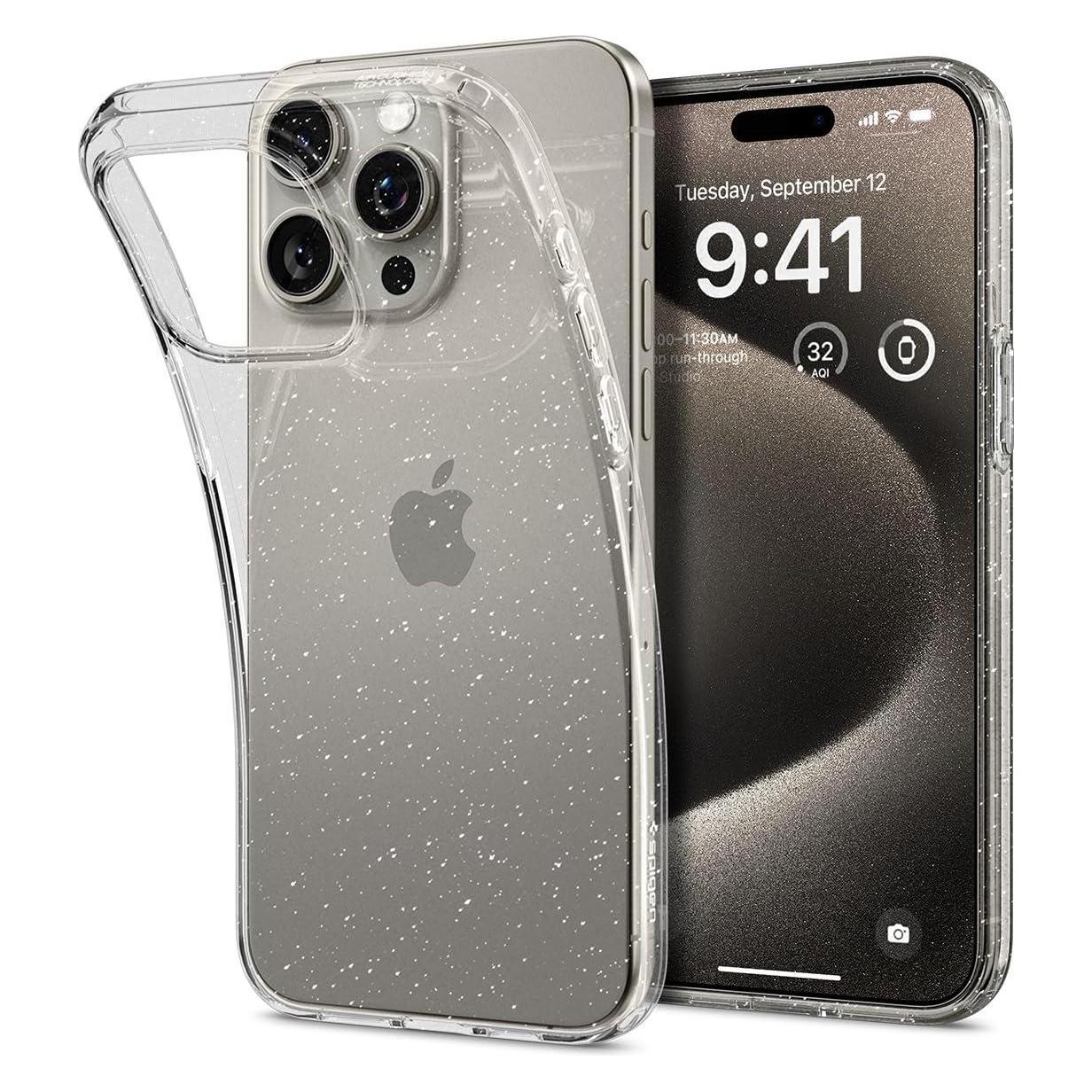 Spigen Flüssigkristall Iphone 15 Pro Max Glitzerkristall (Apple iPhone 15 Pro Max) (1489652001)