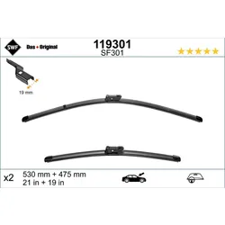 Scheibenwischer SWF 119301 für VW Seat Polo IV Ibiza III Cordoba
