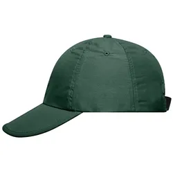 Basecap Faltbar "MB6155" 6-Panel-Pack-a-Cap - dark-green