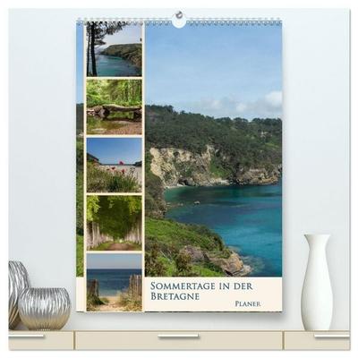 Sommertage in der Bretagne (hochwertiger Premium Wandkalender 2027 DIN A2 hoch), Kunstdruck in Hochglanz
