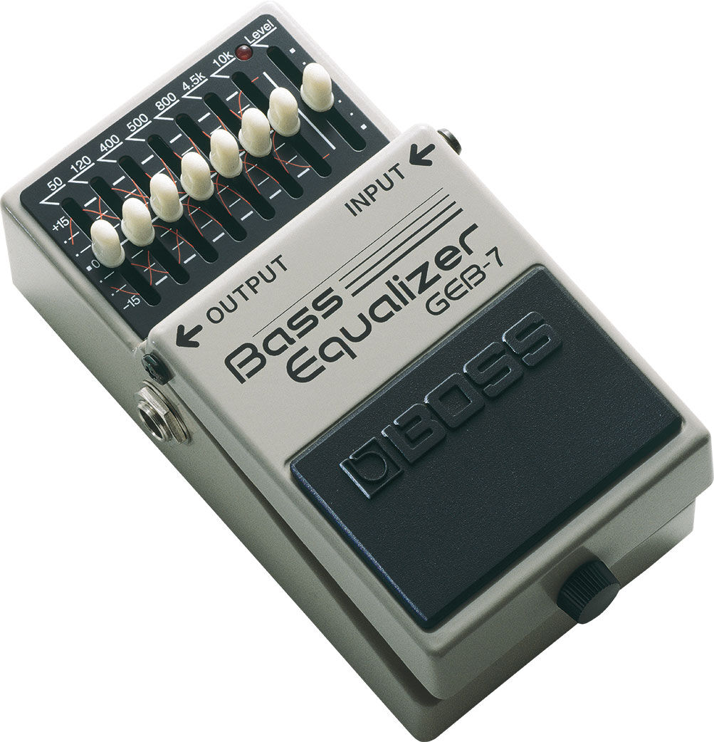 Boss GEB-7 BASS EQUALIZER Equalizador Gráfico p/ Baixo