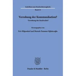 Verrohung der Kommunikation?, Fachbücher von Mustafa Temmuz Oğlakcıoğlu, Eric Hilgendorf