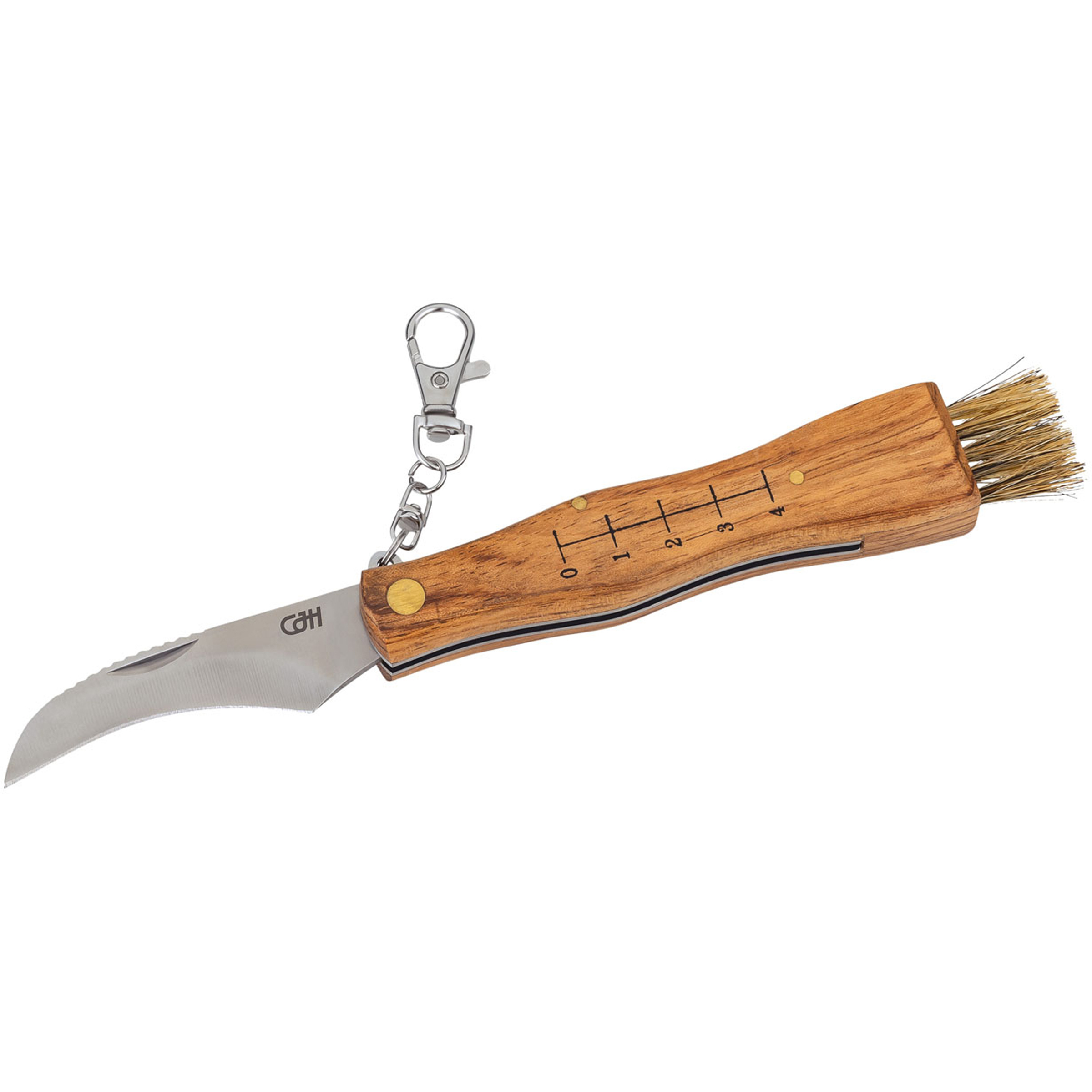 Herbertz Pilzmesser mit Bürste Taschenmesser