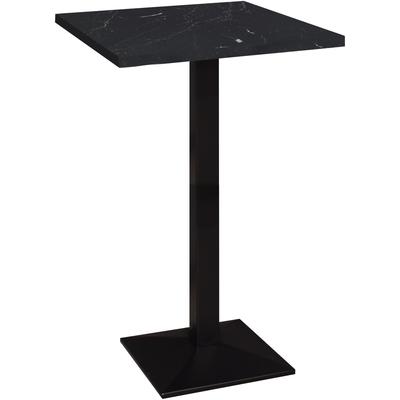 Mäusbacher "Big Bistro Metall" Quadrat-Säulengestell, eckige Platte BHT 70x105x70 cm