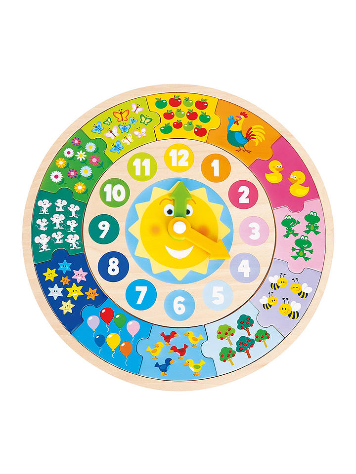 New Classic Toys Puzzleuhr - ab 2 Jahren - onesize