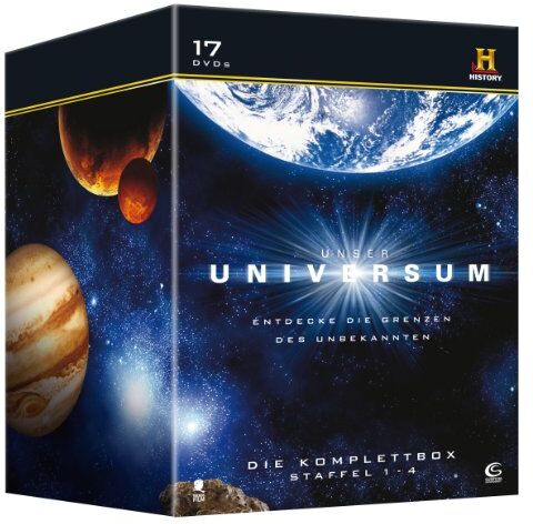 Cohen, Douglas J. - Unser Universum - Die Komplettbox, Staffel 1-4 (History) [17 DVDs] - Preis vom 09.10.2026 07:28:09 h