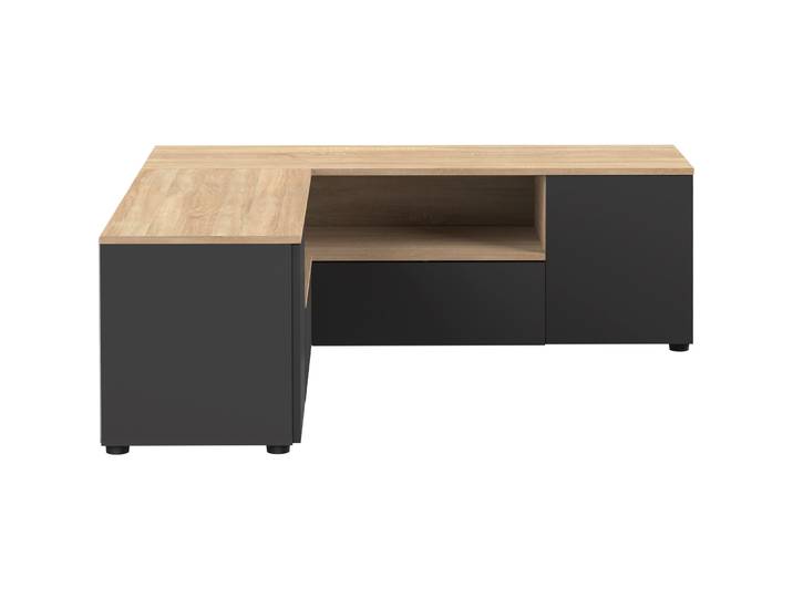 TV-Möbel Meduris Eiche Dekor Holzwerkstoff B 130 cm