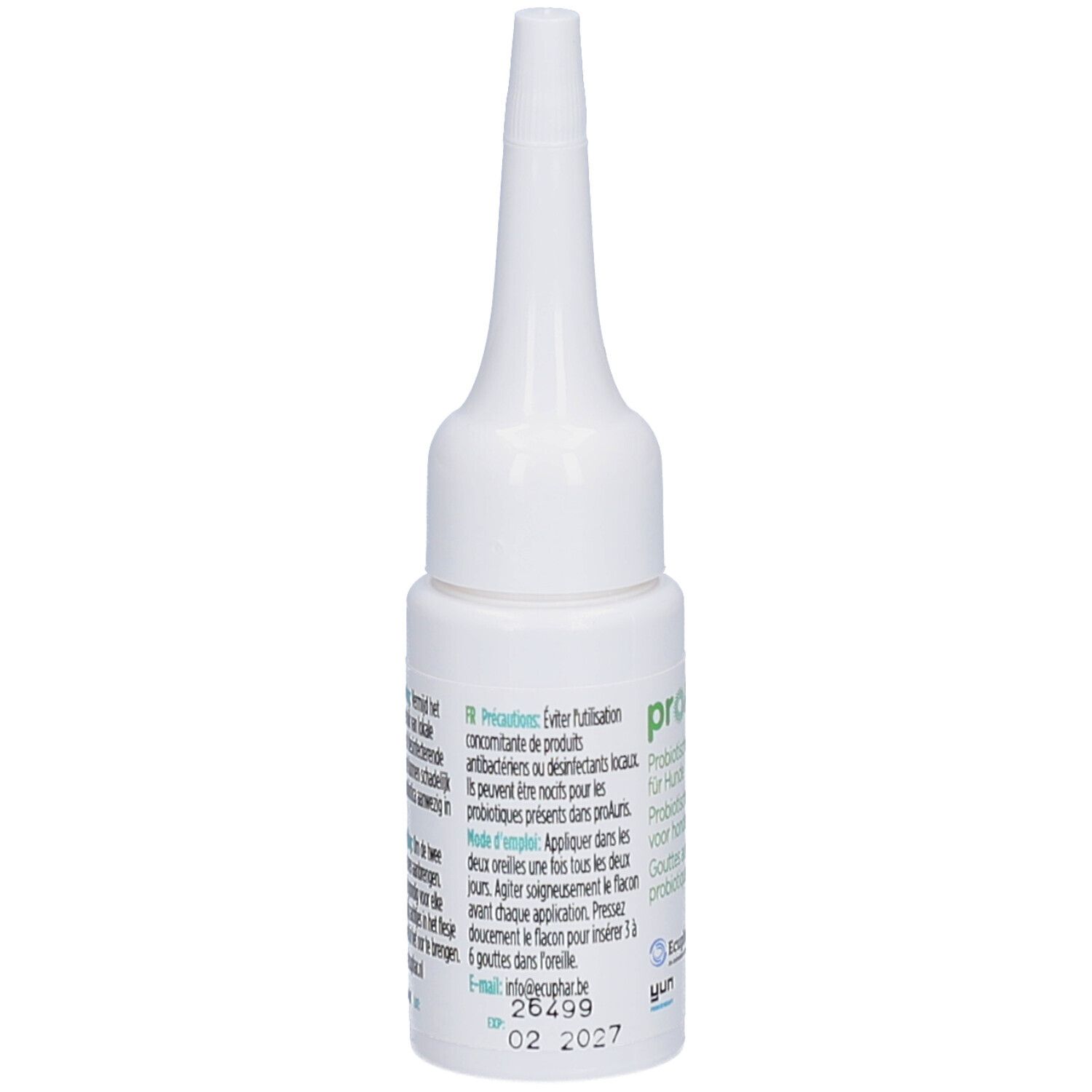 proAuris probiotische Ohrentropfen f. Hunde 20 ml Tropfen