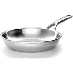 KitchenAid 3PLY Opn Frypan 20cm Uncoated, Pfanne + Kochtopf, Silber
