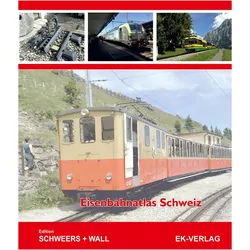 Eisenbahnatlas Schweiz, Landkarte