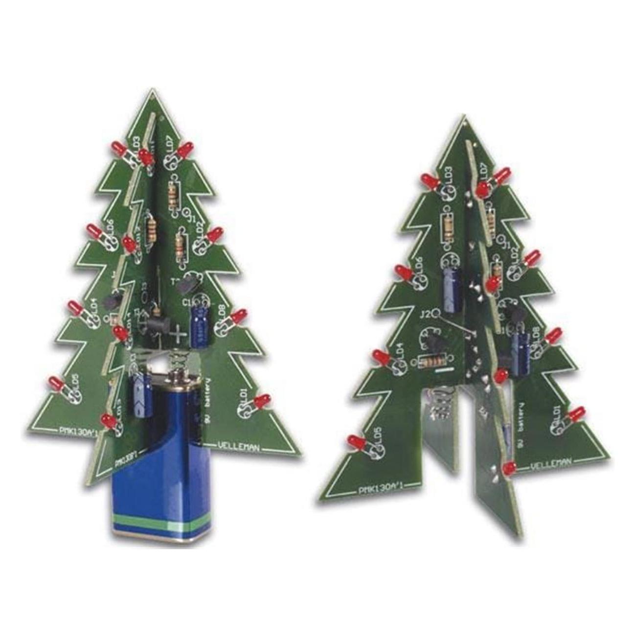 Whadda 3D-Weihnachtsbaum (Baukit) (WSSA130)