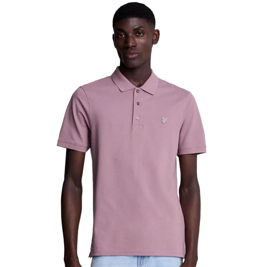 Lyle & Scott Tonal Eagle Mountain Thistle Poloshirt