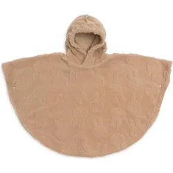 Jollein, Babybadetuch, Cosy Poncho Miffy Jacquard Teddy - Biscuit (83 x 75 cm)