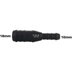 WamSter® I Schlauchverbinder Pipe Connector reduziert 18mm 10mm Durchmesser