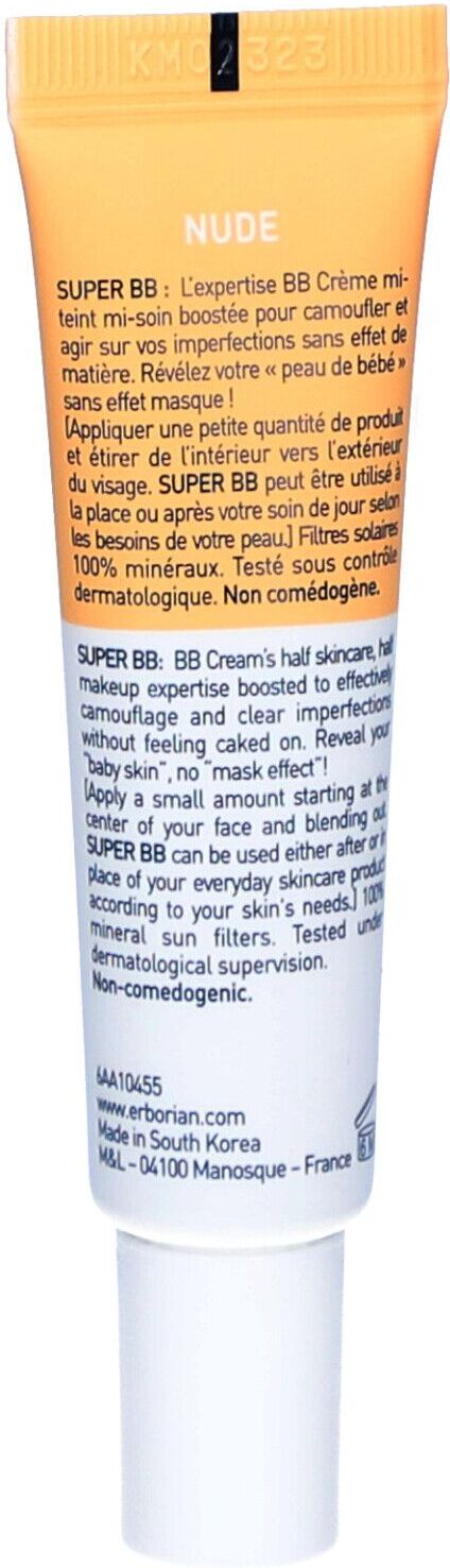 erborian Korean Skin Therapy Super BB nude 15 ml Creme