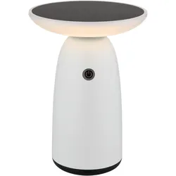 Globo, Gartenbeleuchtung, Solarleuchte Aluminium Weiss, 1xled (IP54)