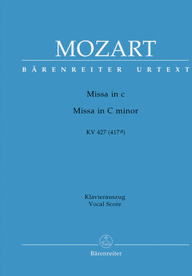 Bärenreiter Mozart Missa c-moll