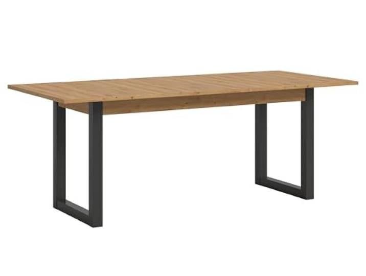Newroom Esstisch ausziehbar 150-190 cm Wildeiche Grau Esszimmer Küche