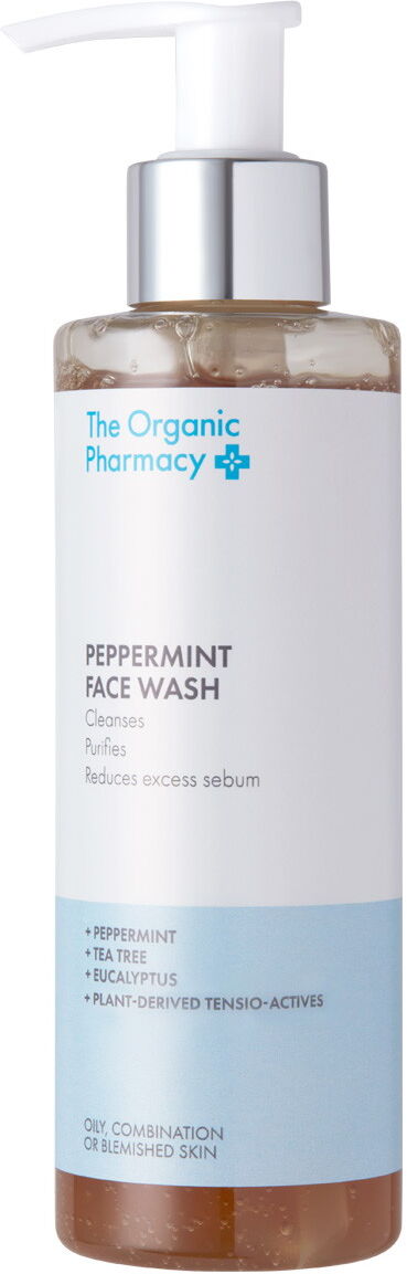 200ml The Organic Pharmacy Peppermint Face Wash