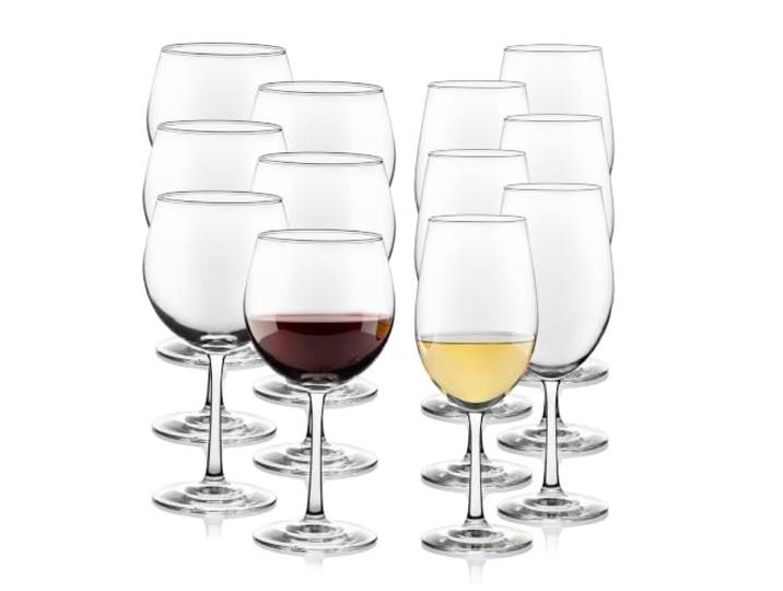 Libbey Vineyard Reserve Stielgläser-Set, Glas, 12-teilig