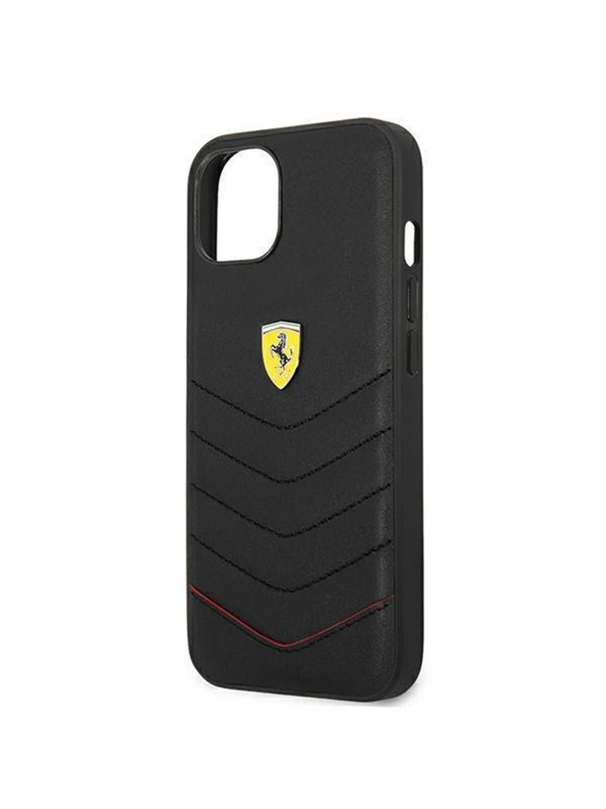 Ferrari Off Track Quilted Case for iPhone 13 mini - Black