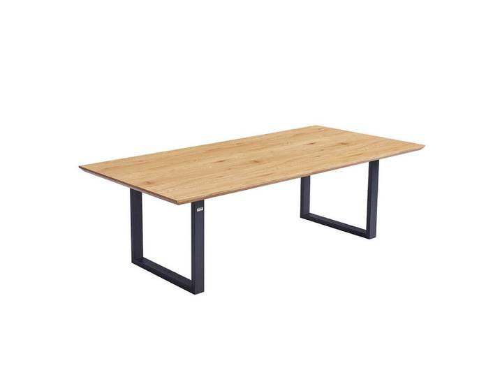 HOME DELUXE Esstisch Eckig AVENCIA inkl. U-Fuß