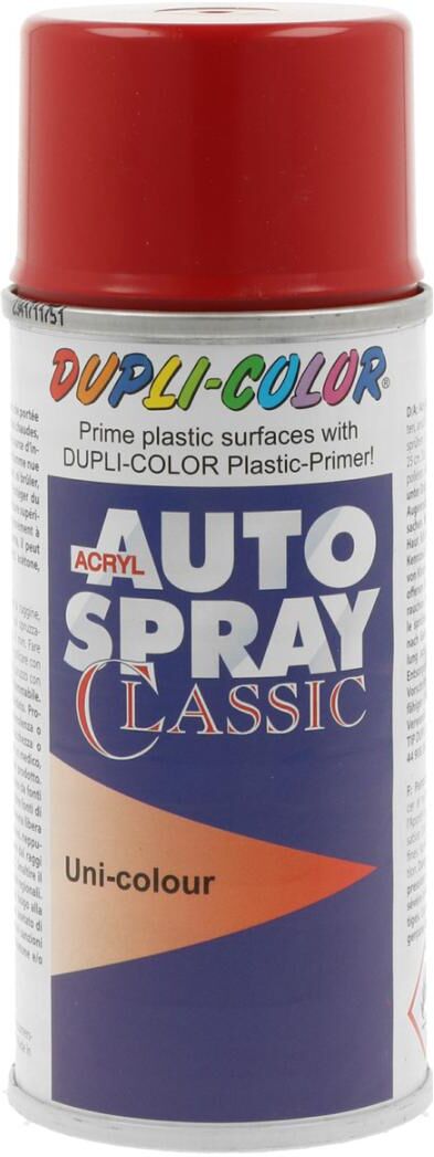 european aerosols DUPLI-COLOR AUTO SPRAY Classic Mazda SQ blaze red, 150 ml
