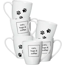 Ritzenhoff & Breker, Tasse, Mika Cat Kaffeebecher (360 ml, 6x)