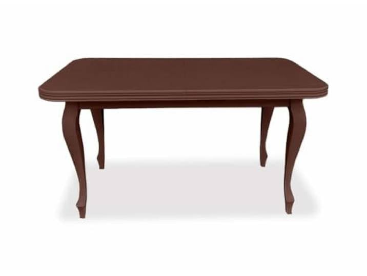 Ares Meble Vitkor Esstisch Ausziehbar - 160x90 cm (240 cm Nach Dem Auslegen) - Esszimmertisch für 10 Personen - Holztisch Massiv - Braun