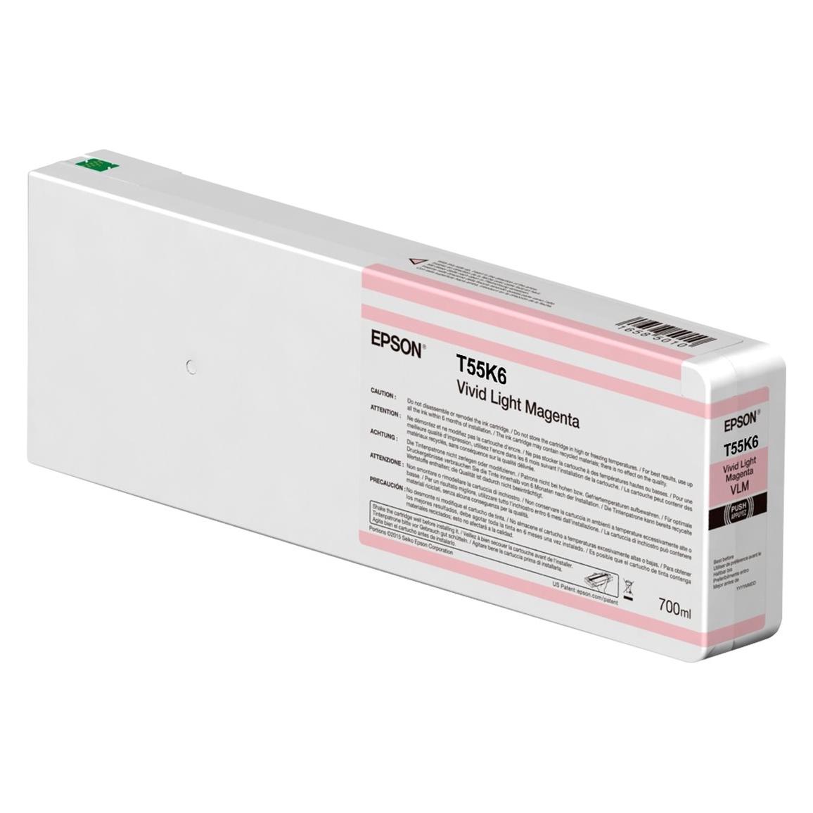 Epson Singlepack Vivid Light Magenta T55K600 (LM) (C13T55K60N)