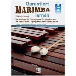0 Lehrbuch Alfred Garantiert Marimba lernen Marimba, Elisabeth Amandi, CD - Lehrbuch