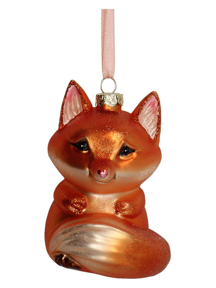 Kersten Baumschmuck "Fox" in Orange - (H)10 cm - onesize