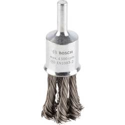 Bosch Accessories Pinselbürste, gezopft, rostfrei, 0,35 mm, 19 mm, 4500 U/ min Bosch Power Tools 2608622129 1 St.