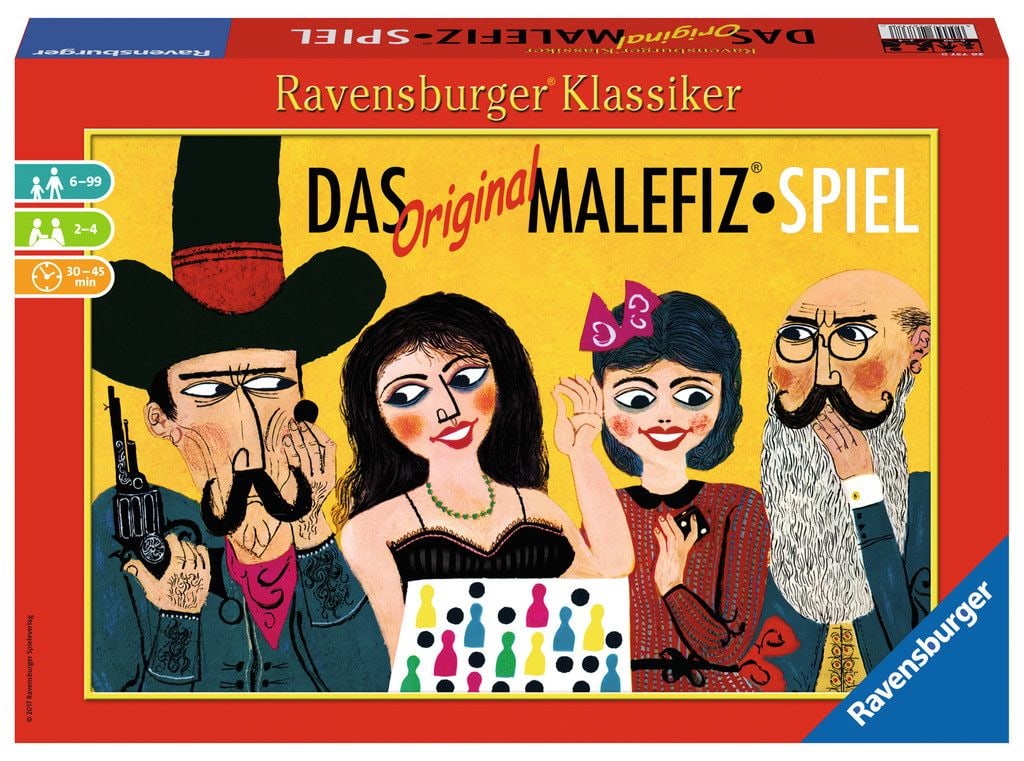 Ravensburger Brettspiel bis zu 4 Spielern ab 6 Jahr(e) Das Original Malefiz-Spiel 267378
