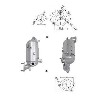 VEGAZ Ruß-/Partikelfilter, Abgasanlage HUK-325 für HYUNDAI