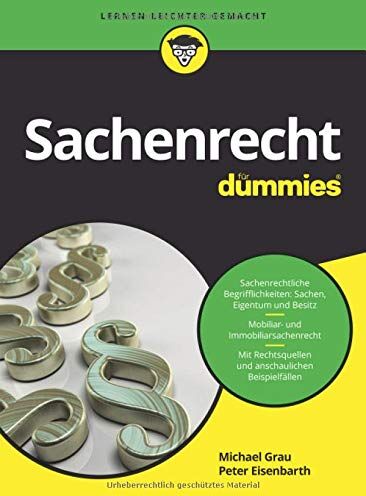 Peter Eisenbarth - Sachenrecht für Dummies - Preis vom 30.09.2026 22:30:23 h