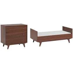 BABYZIMMER 2-teilig Mid Holz