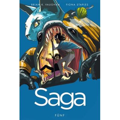 Saga 5, Gebundene Ausgabe von Brian K. Vaughan, Cross Cult Entertainment, 978-3-86425-698-1