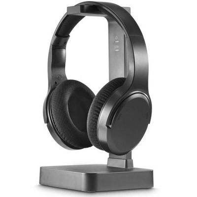 Hama Over Ear Kopfhörer Kabellos, Funk, Bluetooth® Schwarz Lautstärkeregelung TV -