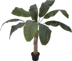Europalms Banana Tree, artificial plant, 100cm TILBUD NU bananetræ banan træ