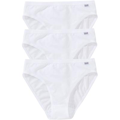Jazz-Pants Slips SPEIDEL "Britta", Damen, Gr. 38, weiß, Obermaterial: 95% Baumwolle, 5% Elasthan, unifarben, Unterhosen, basic, schlicht, bequem, modern, schmaler Bund, Baumwollmix