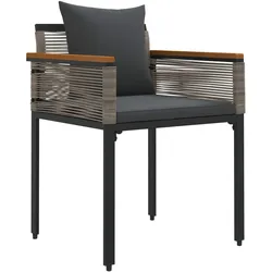 vidaXL, Gartenlounge, Urlinis (1x Bank + 2x Stuhl + 1x Tisch)
