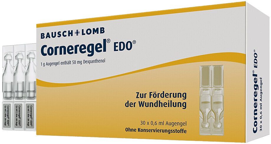 Corneregel EDO Augengel fördert die Wundheilung am Auge