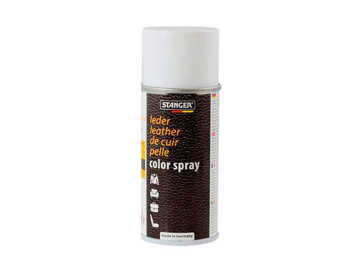 Stanger Leder-Colorspray Mattschwarz 150 ml