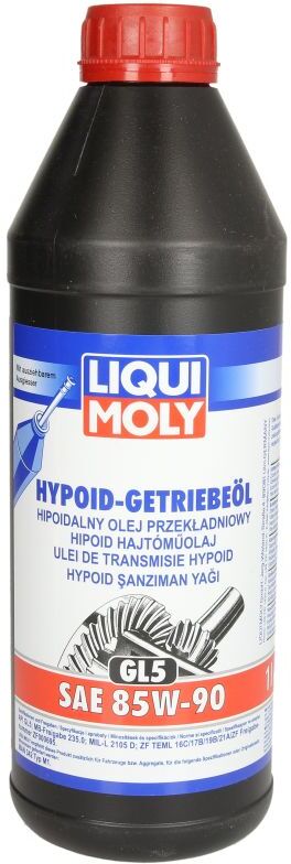 Vaihteistoöljy Liqui Moly 1035 Hypoid Gl5 85w90 1l