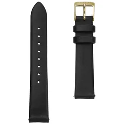STERNGLAS - STRAP - klassik schwarz - gold / 16 MM